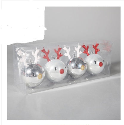 Christmas Ornaments Cute Gifts Reindeer Balls Stars Gingerbread Man Christmas Pendant Ornaments Charm