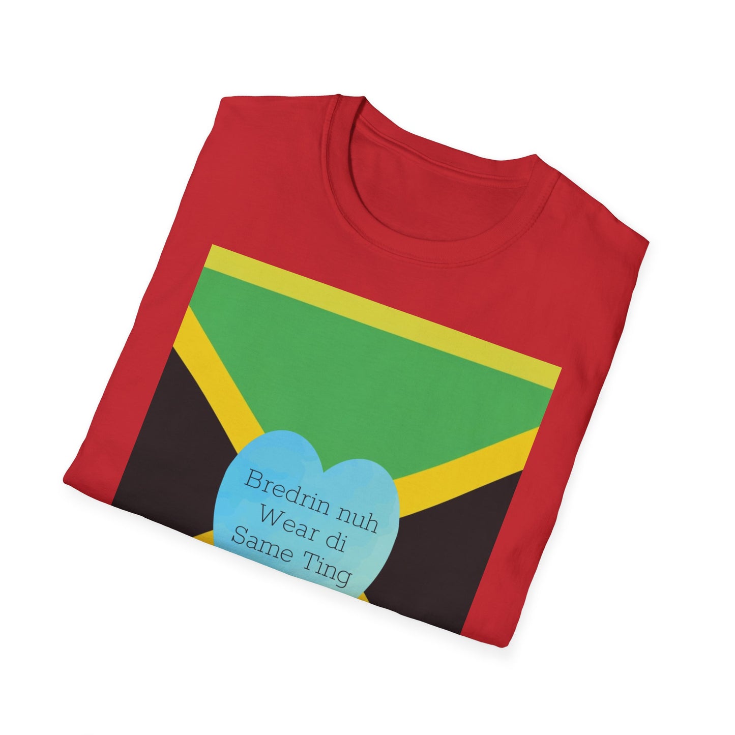 Bredrin nuh Wear di Same Ting Unisex Softstyle T-Shirt