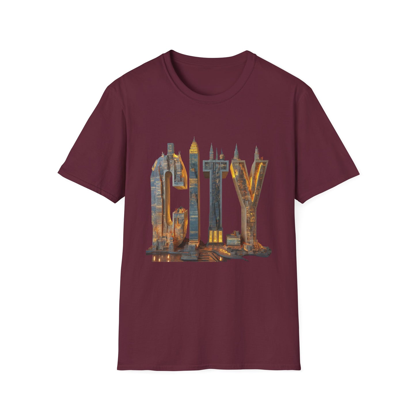 Unisex city t shirt  Softstyle tee