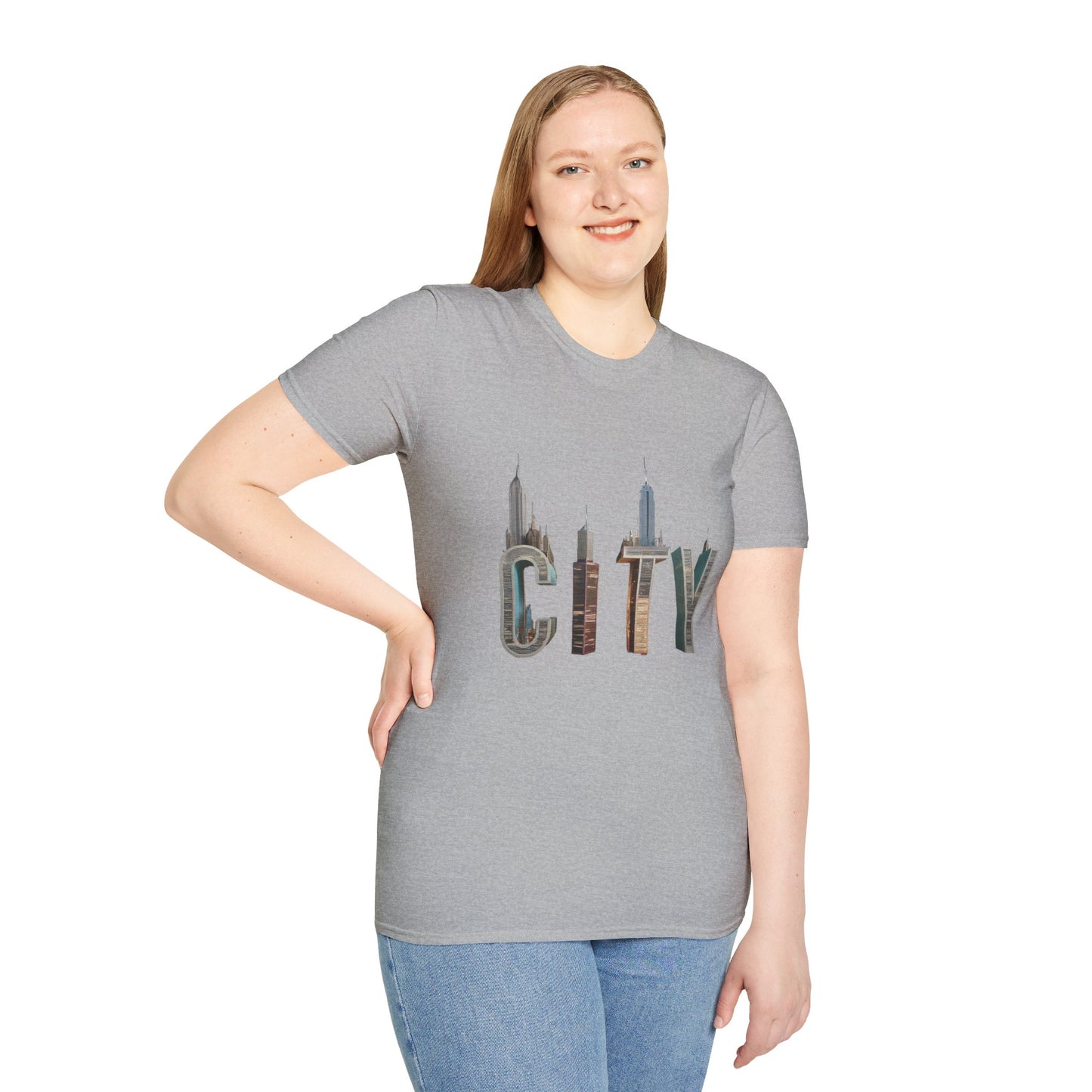 Unisex Softstyle  city t shirt