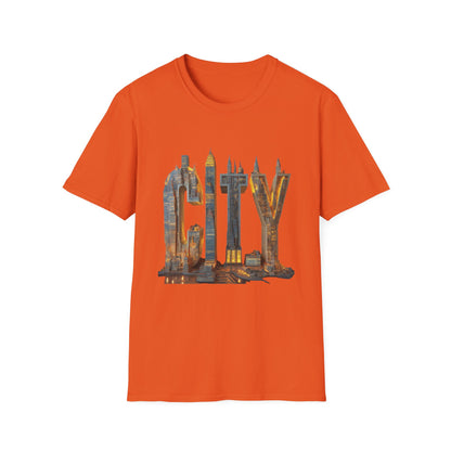 Unisex city t shirt  Softstyle tee