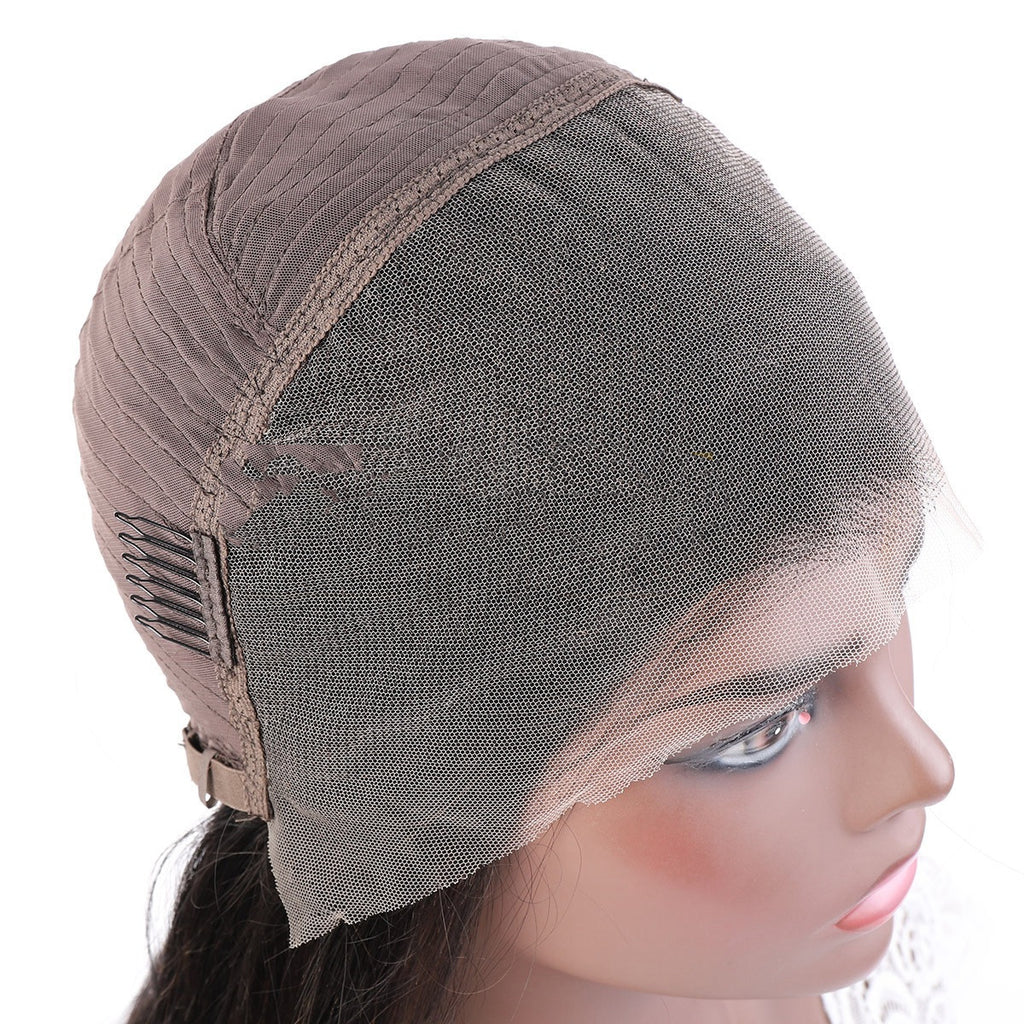 Exotic Hand-Woven Real Hair Wig