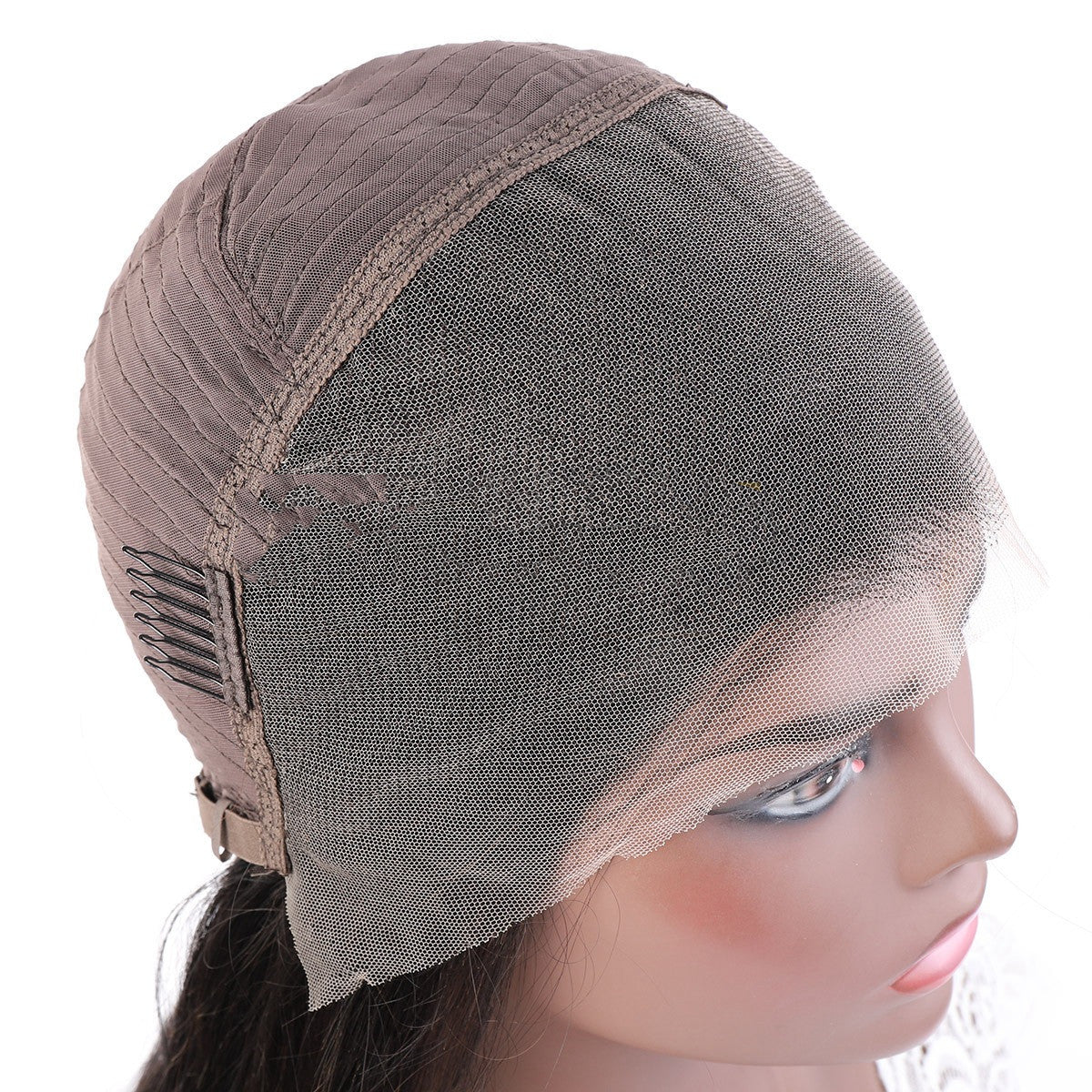 Exotic Hand-Woven Real Hair Wig