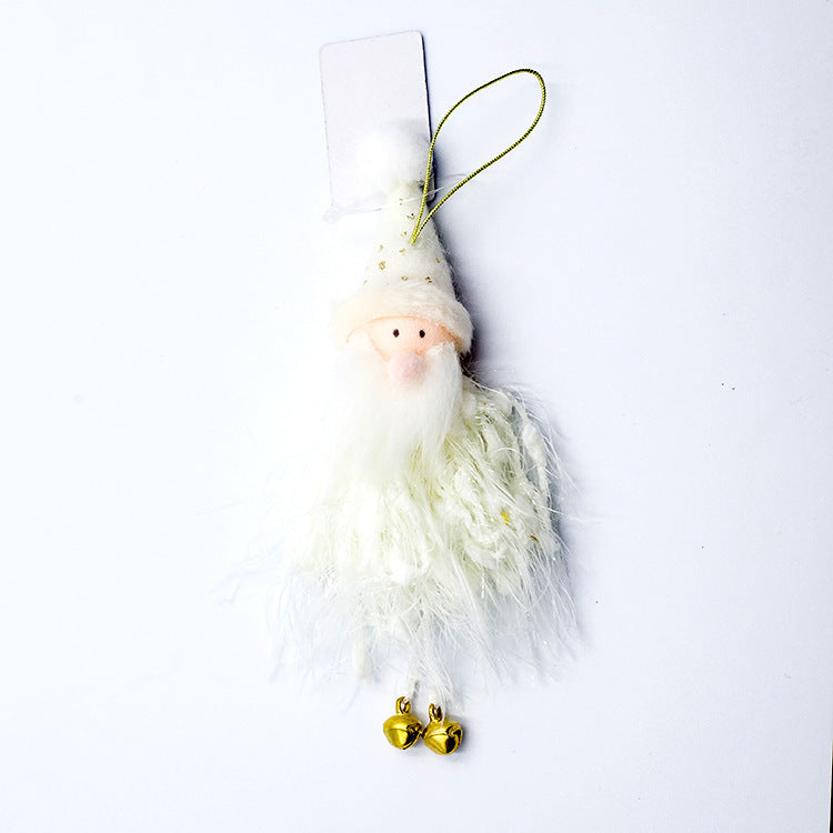 Christmas angel plush pendant