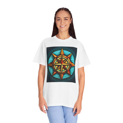 Calypso Compass Unisex Garment-Dyed T-shirt