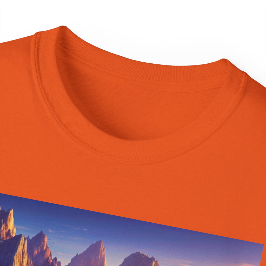 Scenic Landscape Unisex Tee, Nature Lover Shirt, Gift for Outdoor Enthusiasts, Casual Wear, Birthday Gift