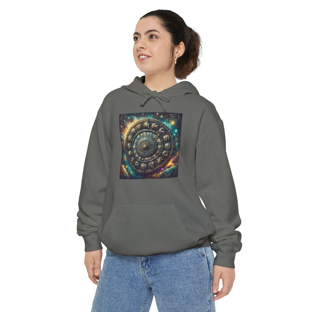 Zodiac Wheel Hoodie - Astrology Enthusiasts