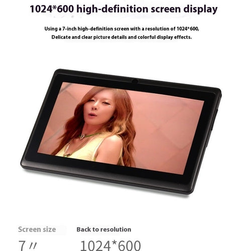 7-Inch Android Tablet | WiFi & Bluetooth | IPS Screen | GPS | 6 Colors | Kids & Travel