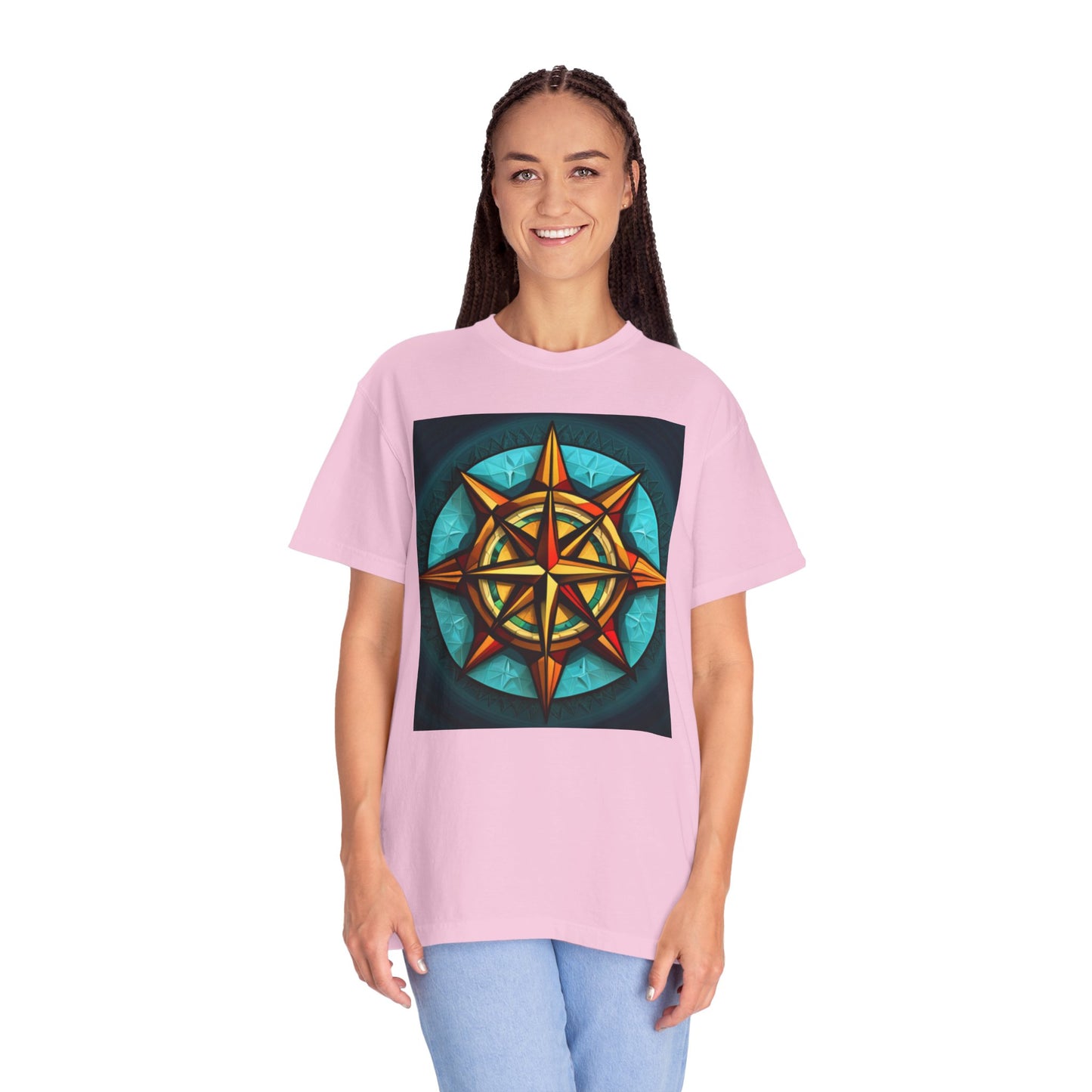 Calypso Compass Unisex Garment-Dyed T-shirt