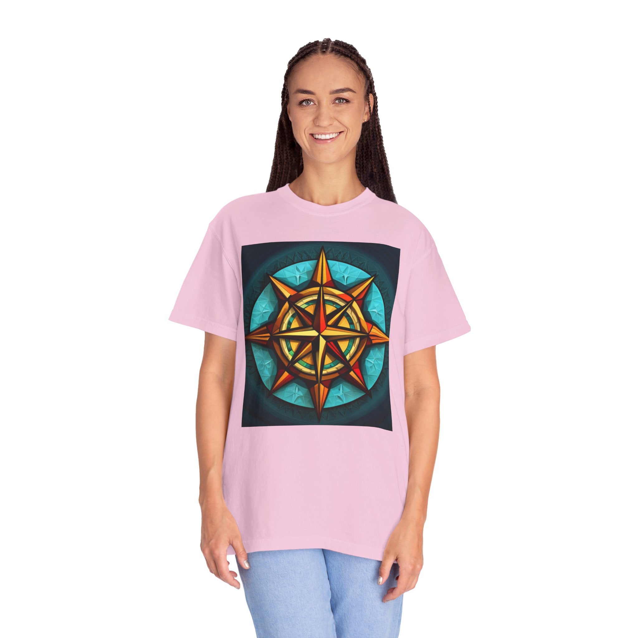 Calypso Compass Unisex Garment-Dyed T-shirt