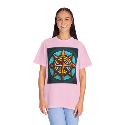 Calypso Compass Unisex Garment-Dyed T-shirt