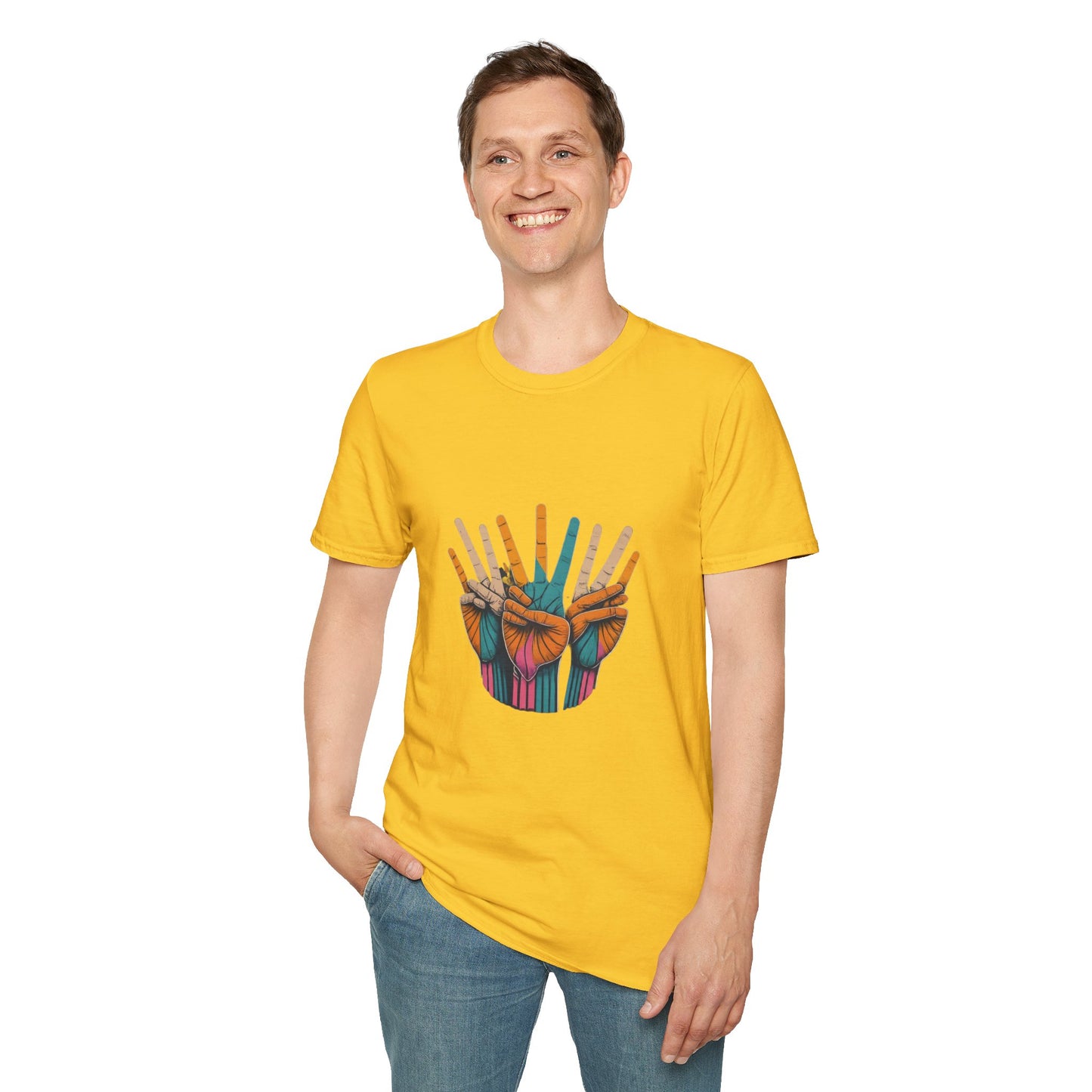 Finger Fun Unisex Softstyle T-Shirt