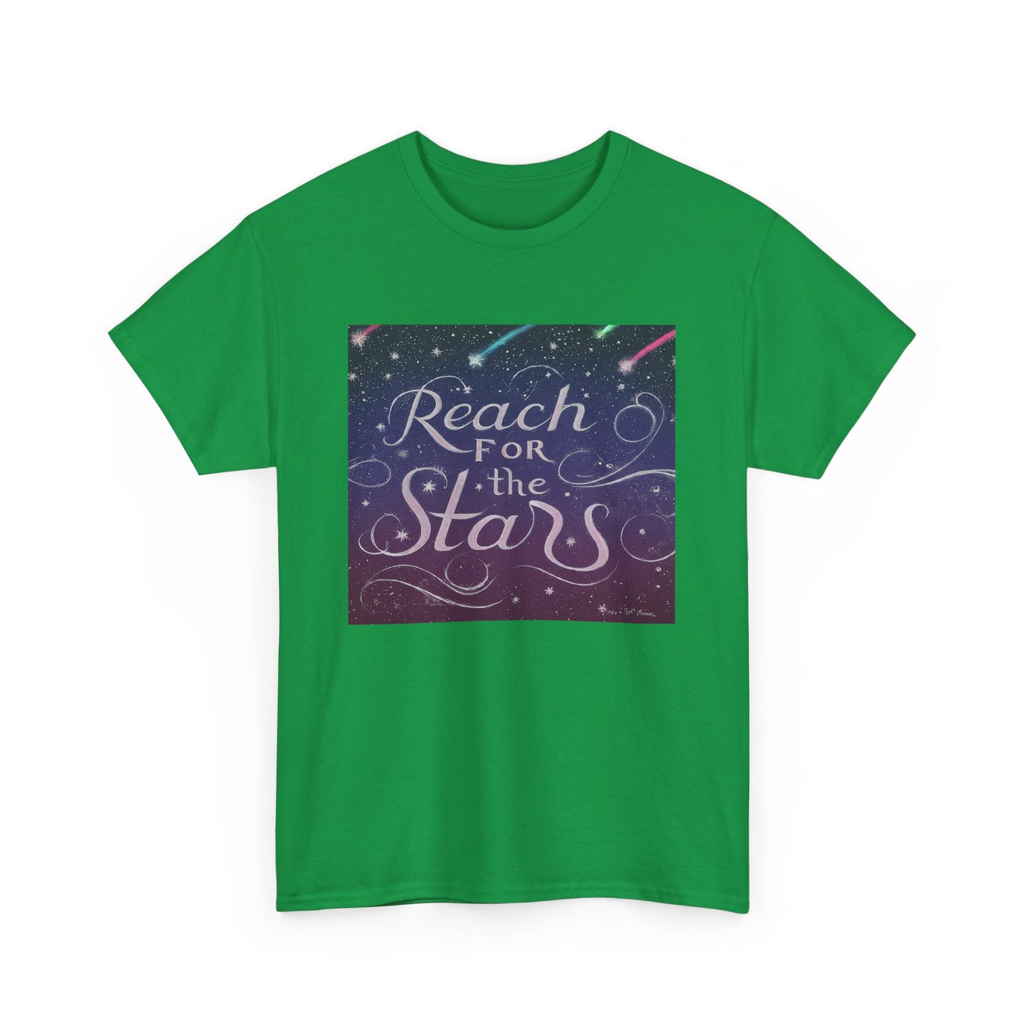 Unisex Heavy Cotton  reach for the star Tee