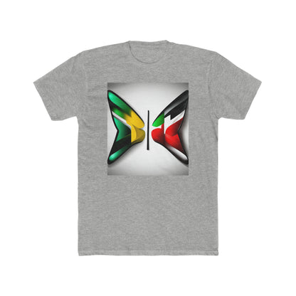 One Love, Two Homes Tees: Men's Cotton Crew