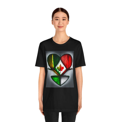 Eh to the World, Ya Mon! T-Shirt | Jamaican-Canadian Pride