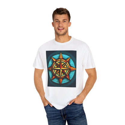 Calypso Compass Unisex Garment-Dyed T-shirt