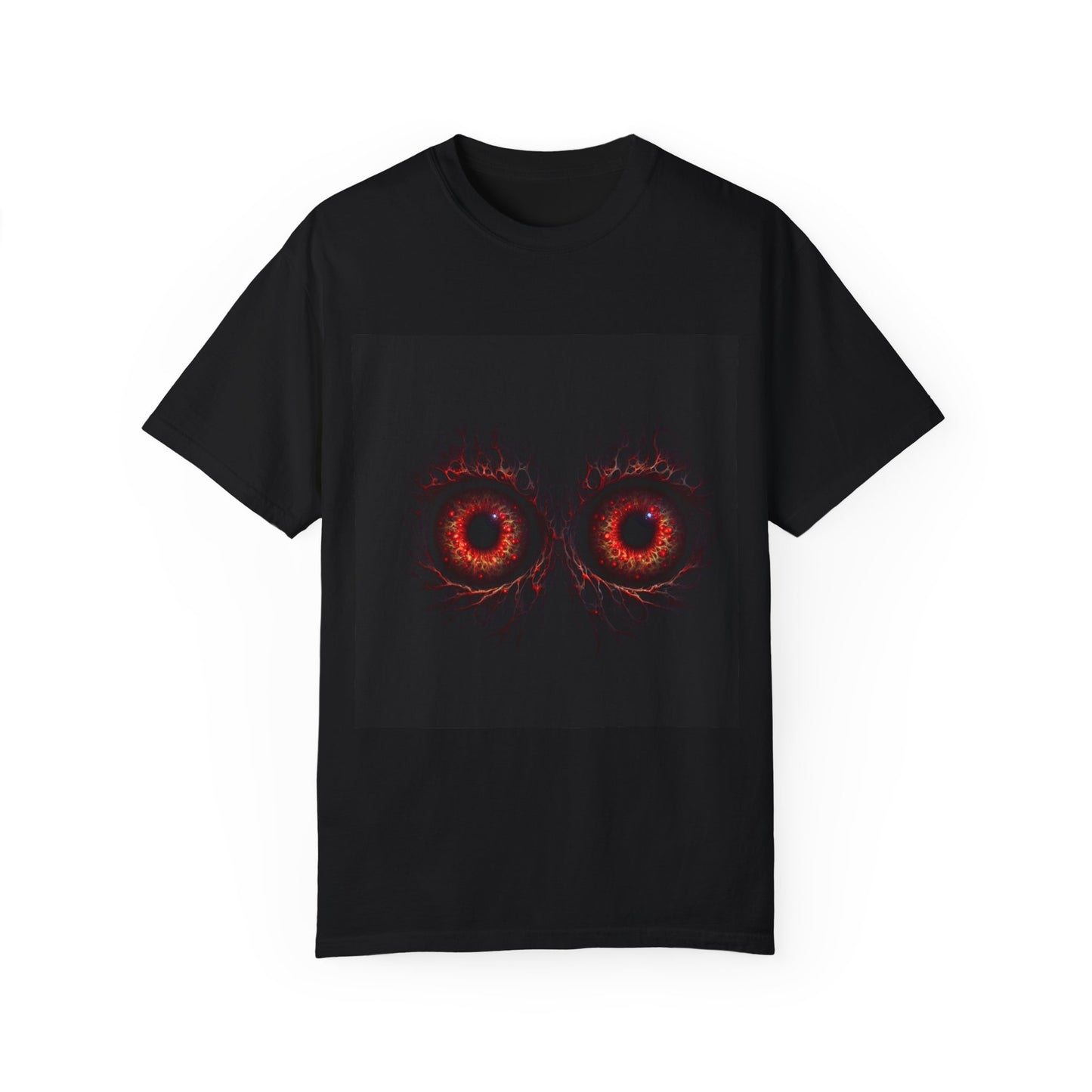 Halloween Unisex T-shirt with Scary Eyes Design