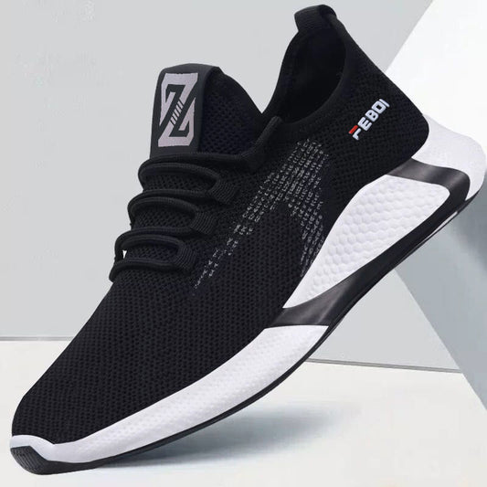 Men's shoes autumn and winter plus velvet casual shoes men's trend sports shoes