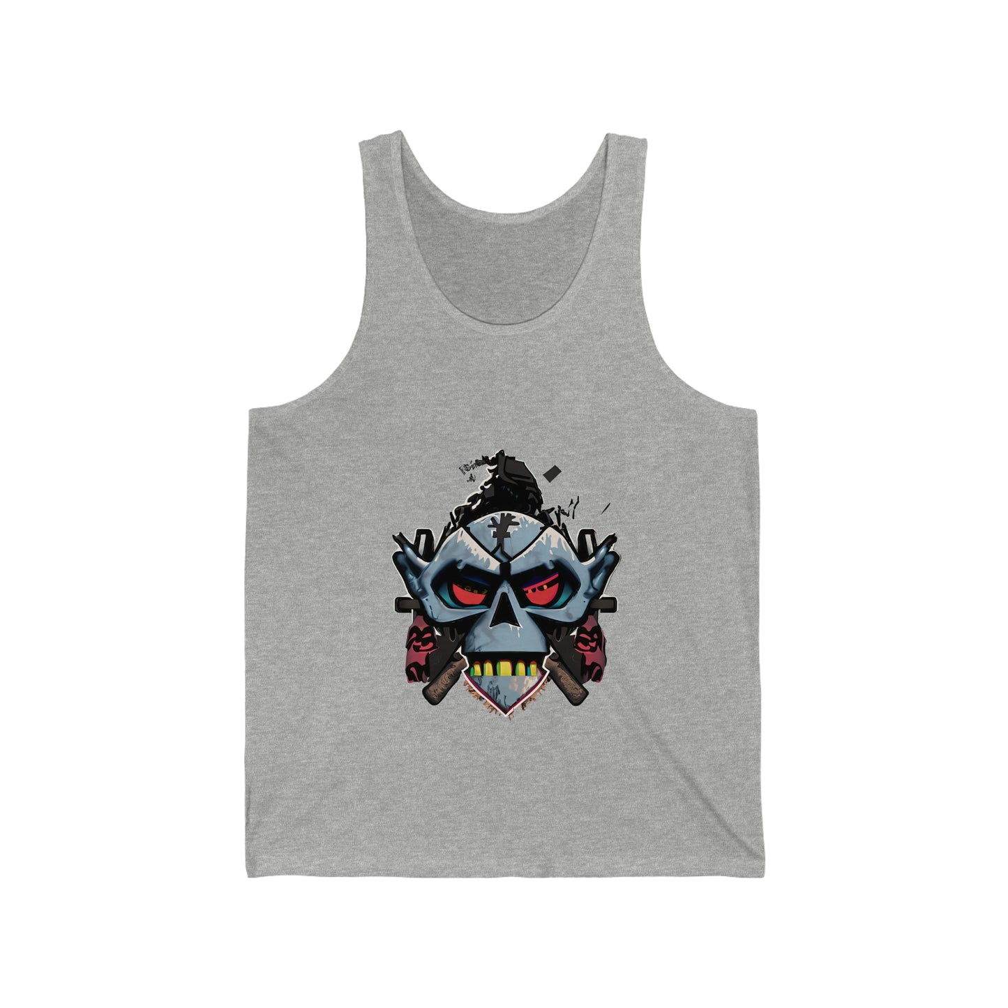 Unisex Jersey Tank: Lag Monster Design