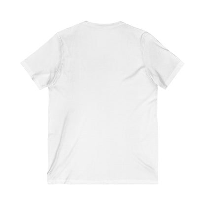 Canadian Comfort: Unisex Jersey Tee Short Sleeve V-Neck Tee