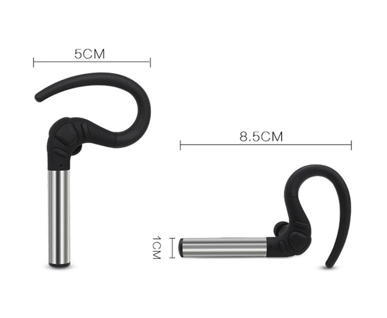 Bluetooth Earphones Noise Canceling Earbud Wireless Car Earphone with Mic Training Business Earbuds Sweatproof for Sport Running