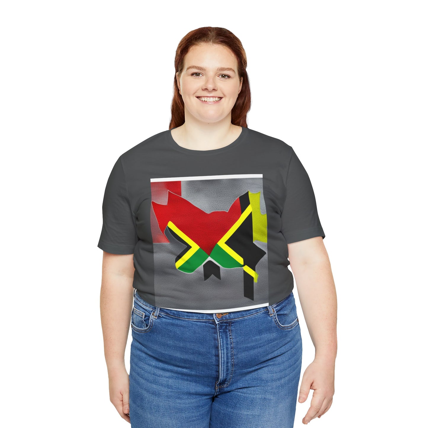 Unisex Jersey Short Sleeve Tee for Jamaicans-Canadians