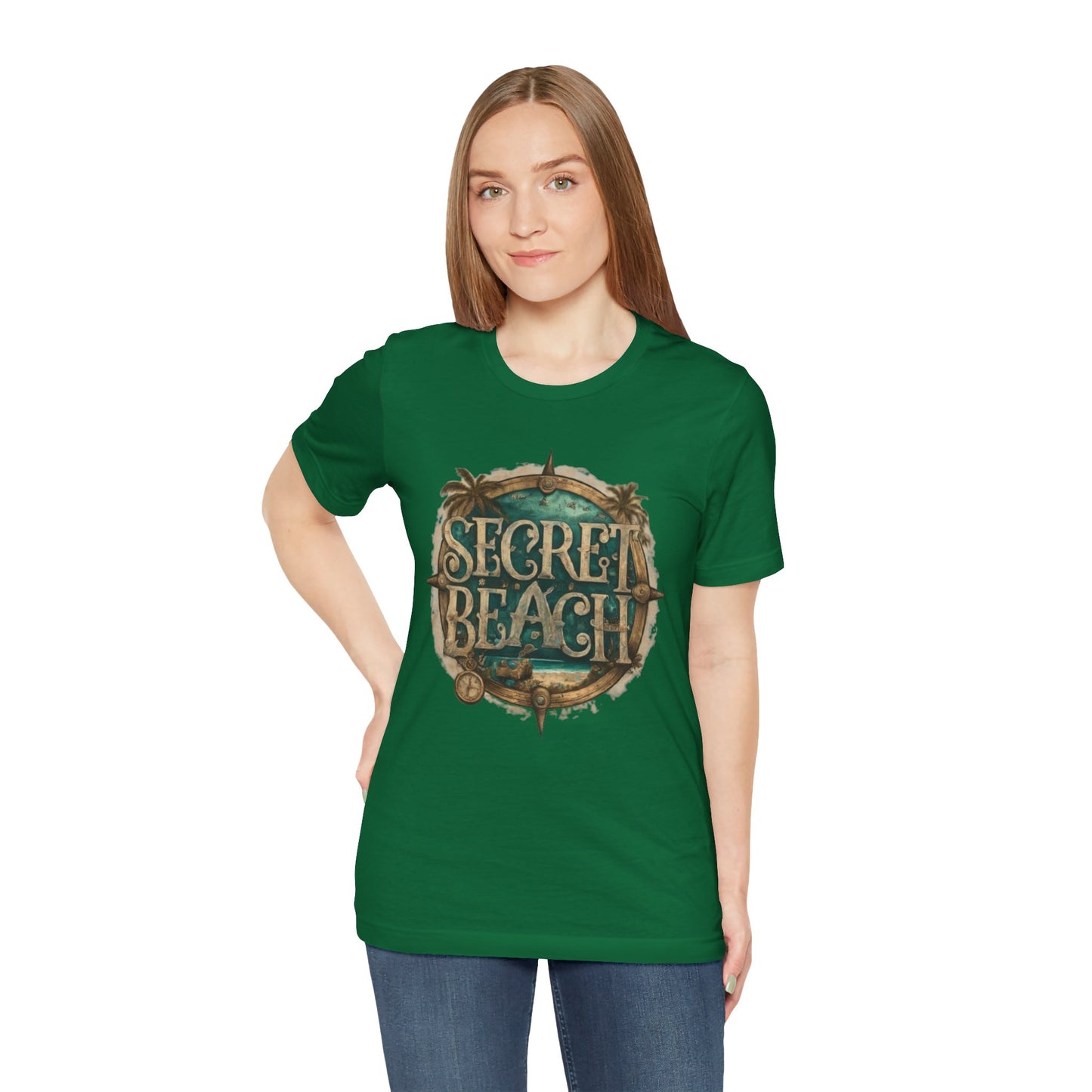 secret beach Unisex Jersey Short Sleeve Tee