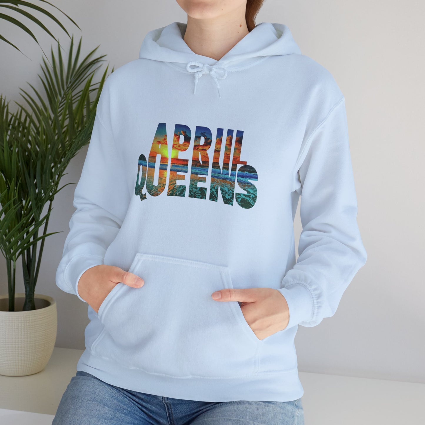 April queens Heavy Blend™ Hooded Sweatshirt