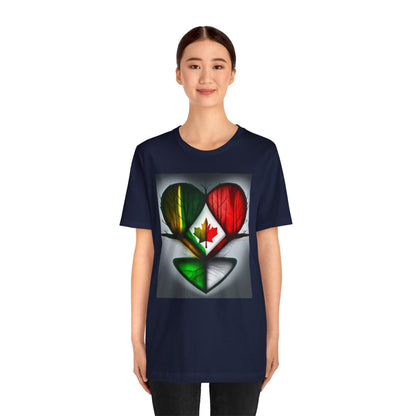 Eh to the World, Ya Mon! T-Shirt | Jamaican-Canadian Pride