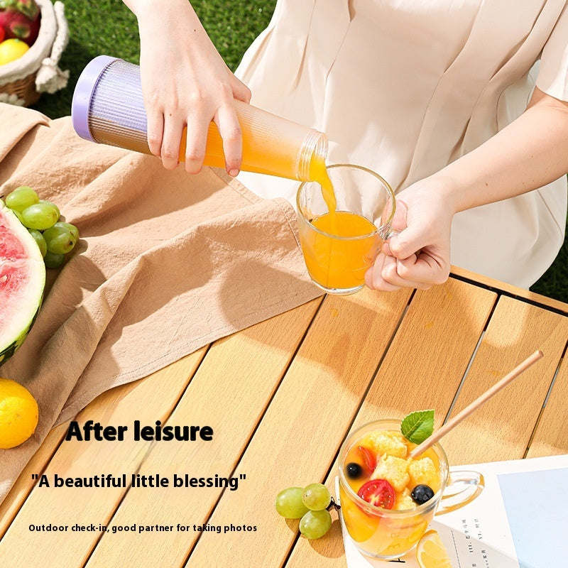 Mini Electric Juicer Cup – 400ML USB Rechargeable Blender