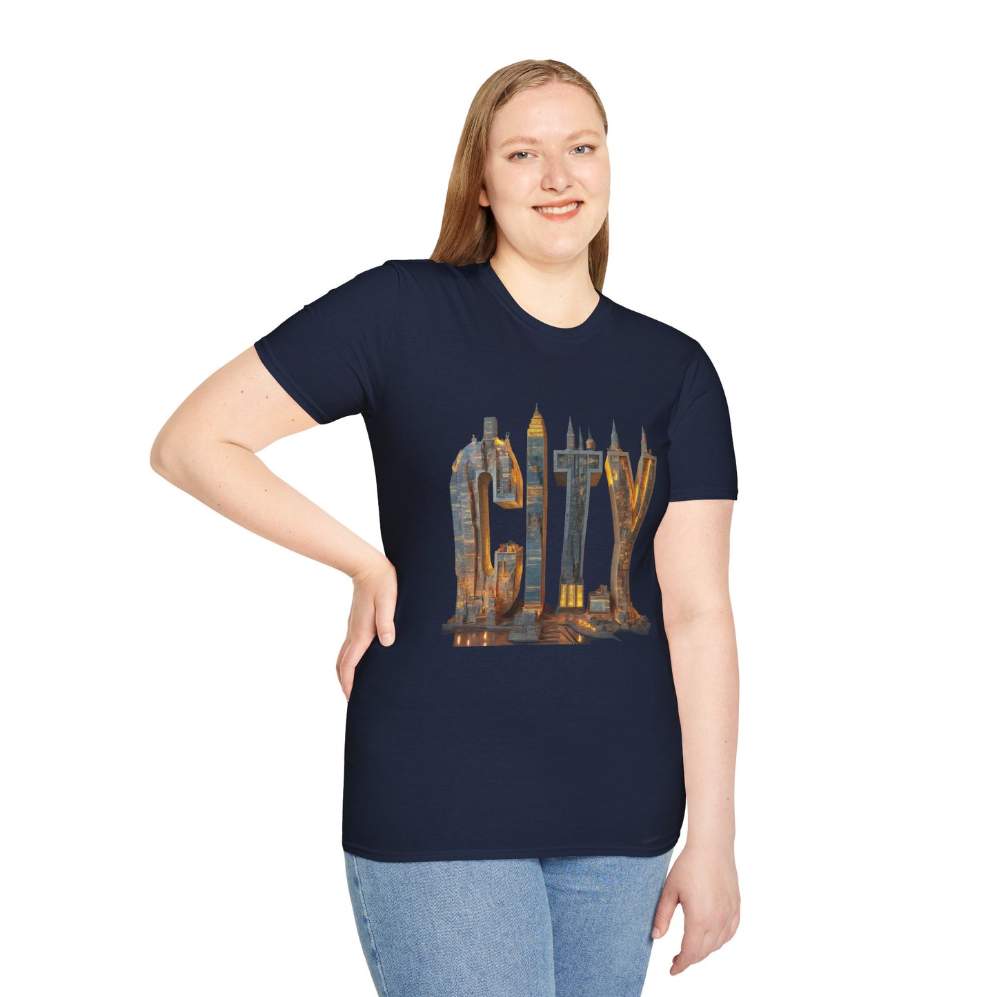 Unisex city t shirt  Softstyle tee