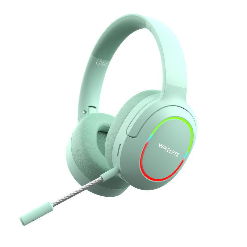 Bluetooth Headphone Head-mounted Noise Reduction Good-looking Foldable Headset