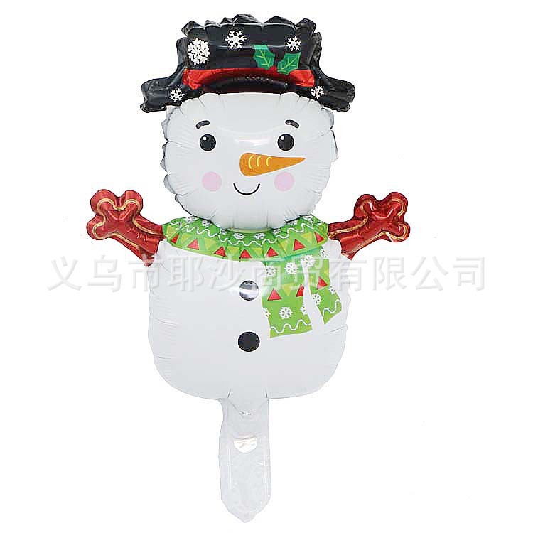 Christmas decoration aluminum film balloon