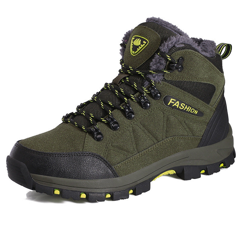 Winter Outdoors High Cotton-padded Shoes Sports Climbing Shoes