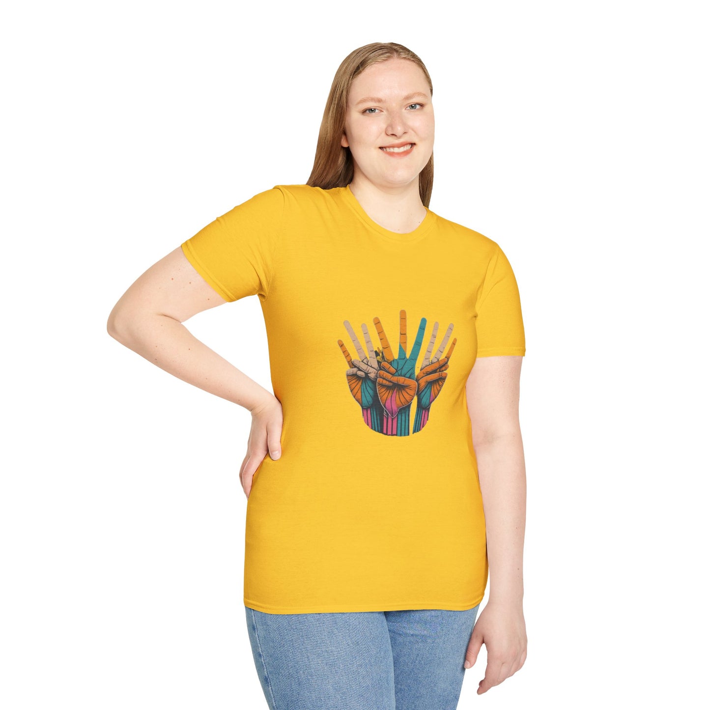 Finger Fun Unisex Softstyle T-Shirt