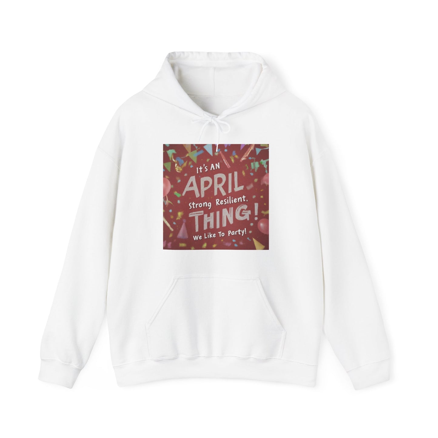 It's on April thing Unisex Heavy Blend™ Hooded Sweatshirt