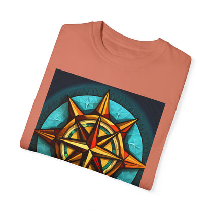 Calypso Compass Unisex Garment-Dyed T-shirt