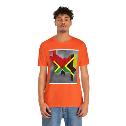 Unisex Jersey Short Sleeve Tee for Jamaicans-Canadians