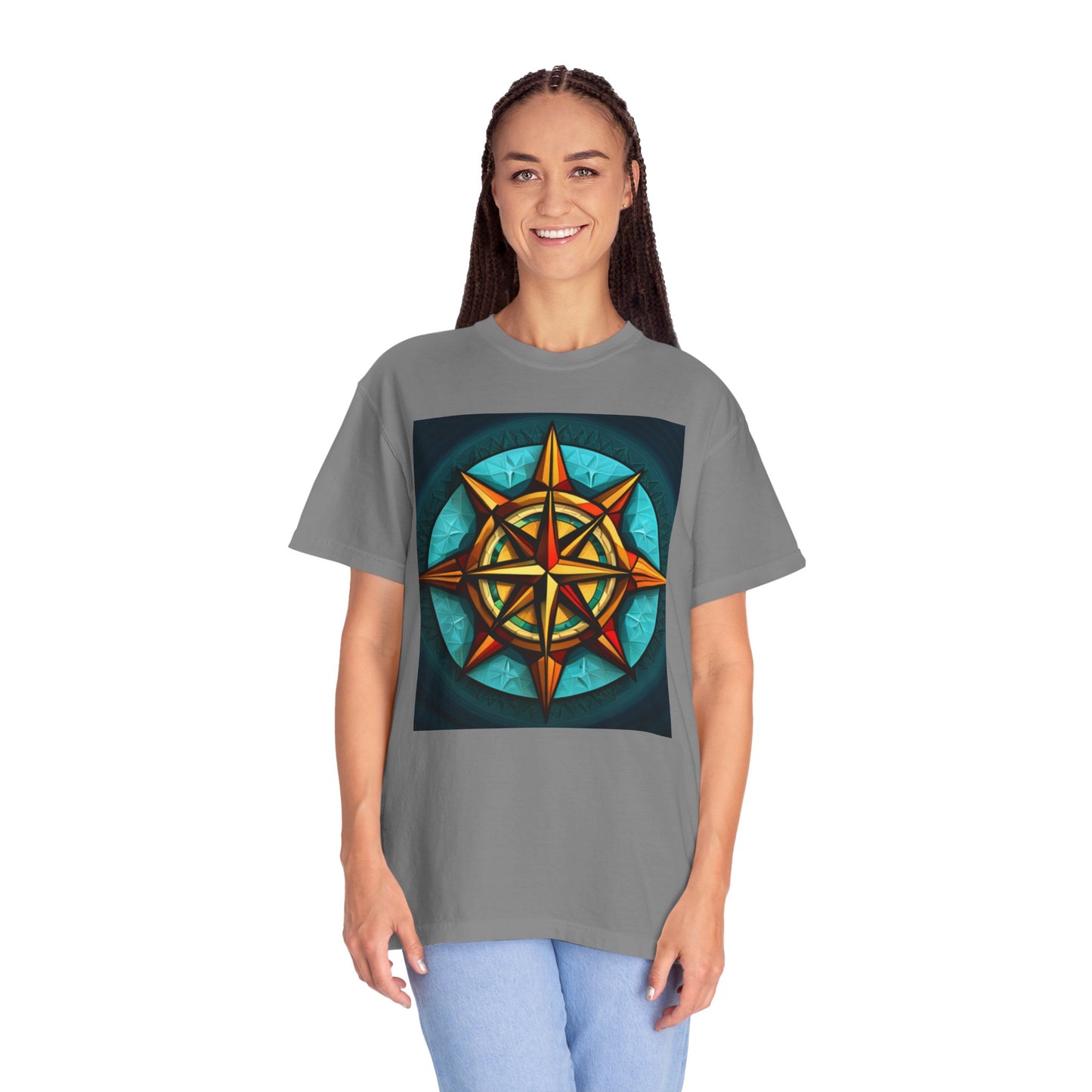 Calypso Compass Unisex Garment-Dyed T-shirt