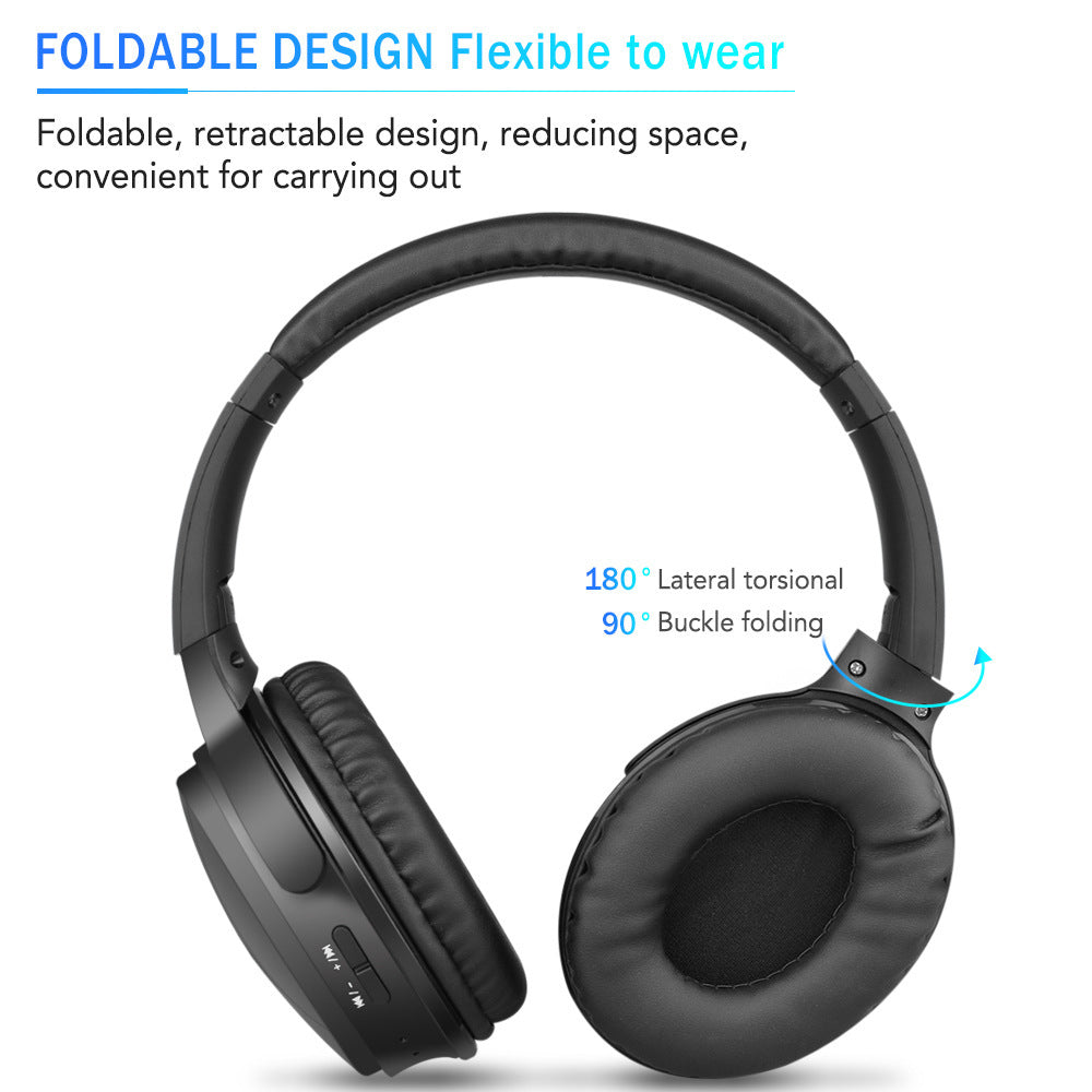 Noise Cancelling Folding Wireless Headset Headset