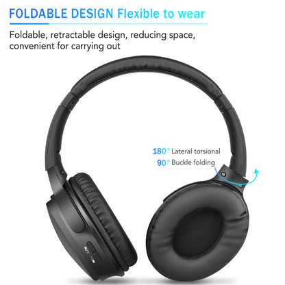 Noise Cancelling Folding Wireless Headset Headset