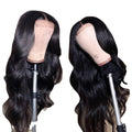 Premium Black Wig with Oblique Bangs for Women - Heat Resistant Synthetic Hair | M2K Trends