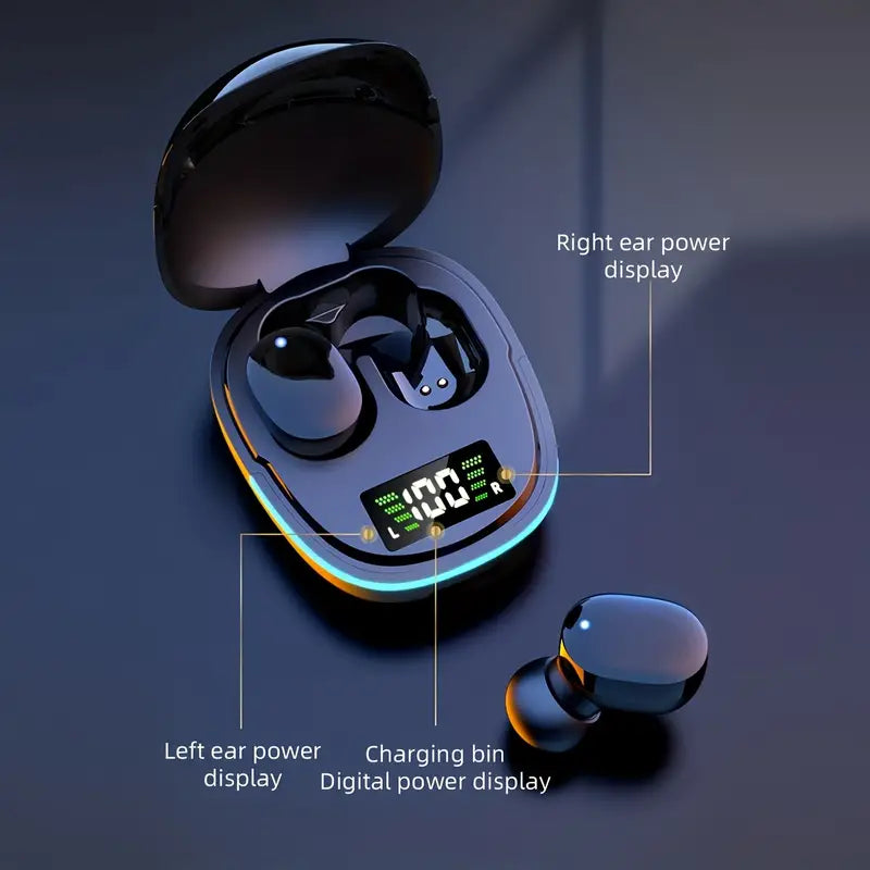 GamePro Touch Wireless Earbuds with LED Display - Sports Edition-2