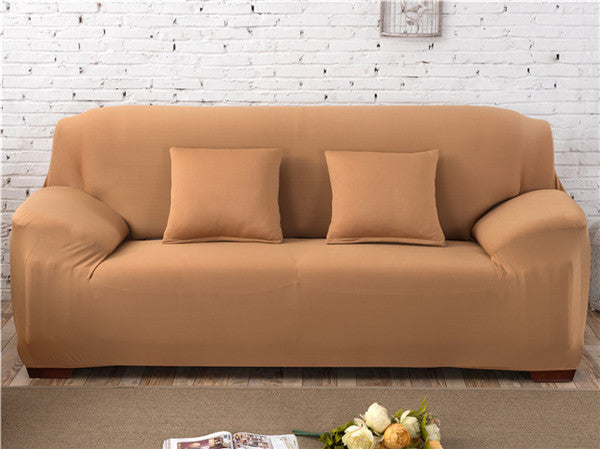 Solid Colors Sofa Universal Sofa Cover Sofa Chaise Cover Lounge Full Cover Non-slip European General