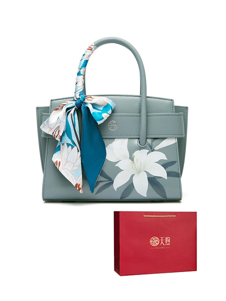 Bolso diagonal de cuero de moda práctico para el día de la madre