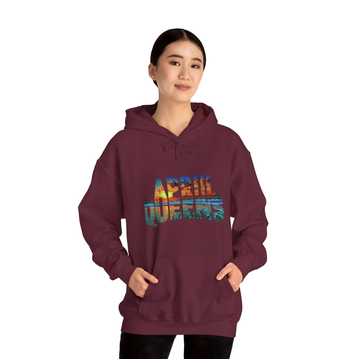 April queens Heavy Blend™ Hooded Sweatshirt