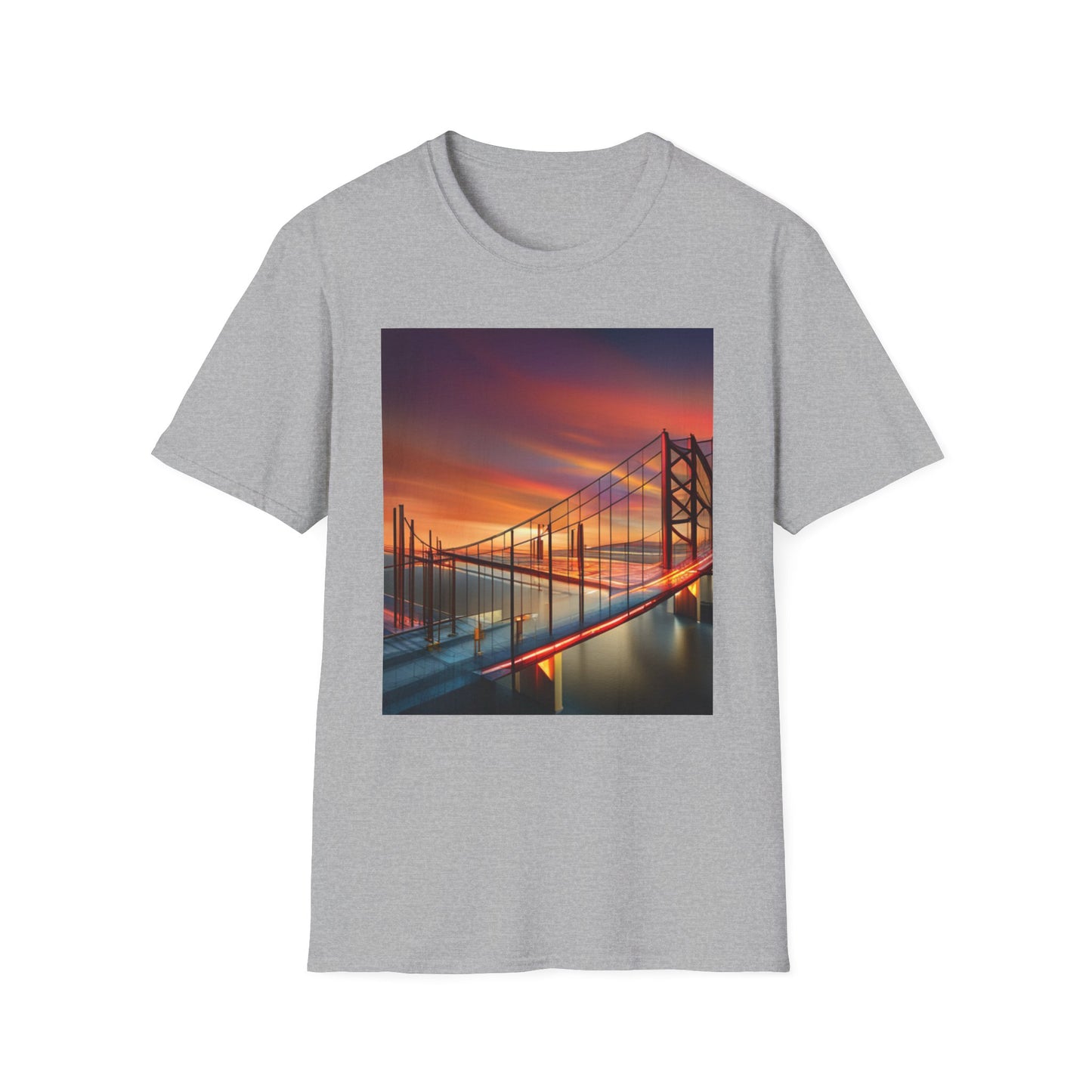 A Bridge of Creativity Unisex Softstyle T-Shirt