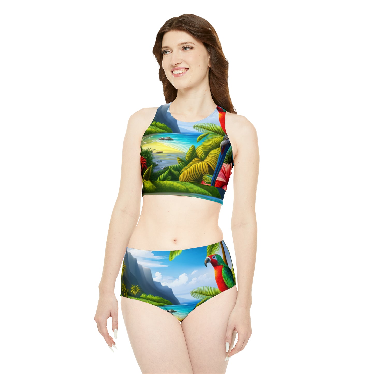 Sporty Island flavour Bikini Set