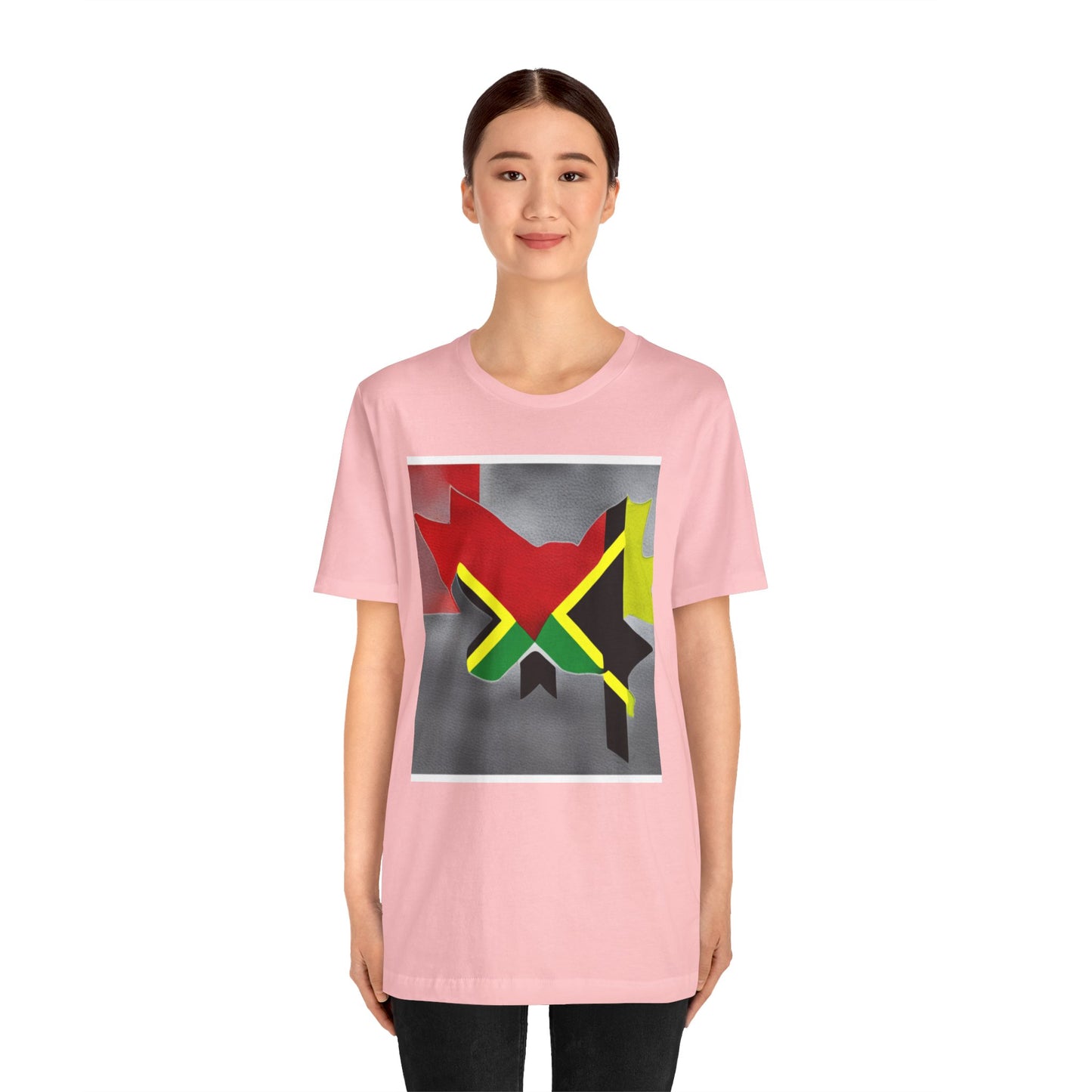 Unisex Jersey Short Sleeve Tee for Jamaicans-Canadians