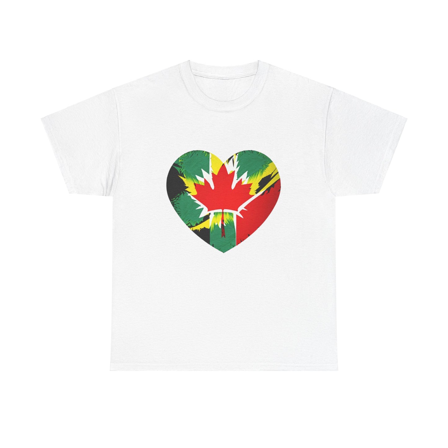 Jamaican-Canadian pride: Unisex Heavy Cotton Tee